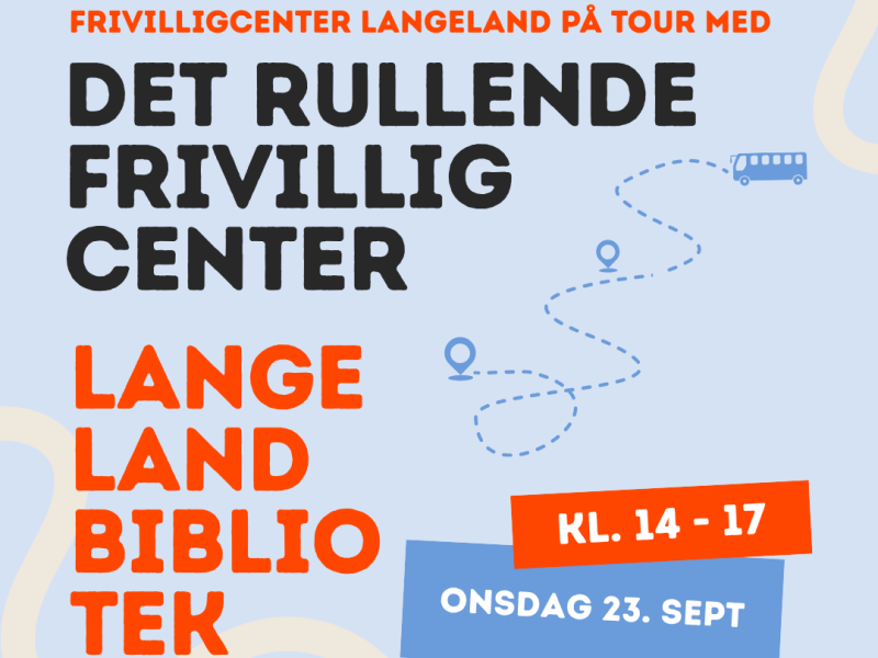 Grafik om Det rullende Frivilligcenter