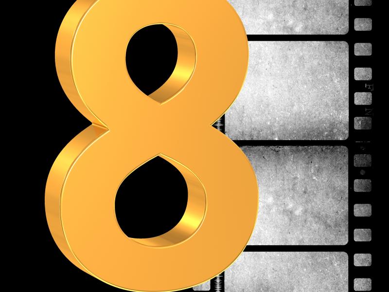 et ottetal ovenpå en filmstribe